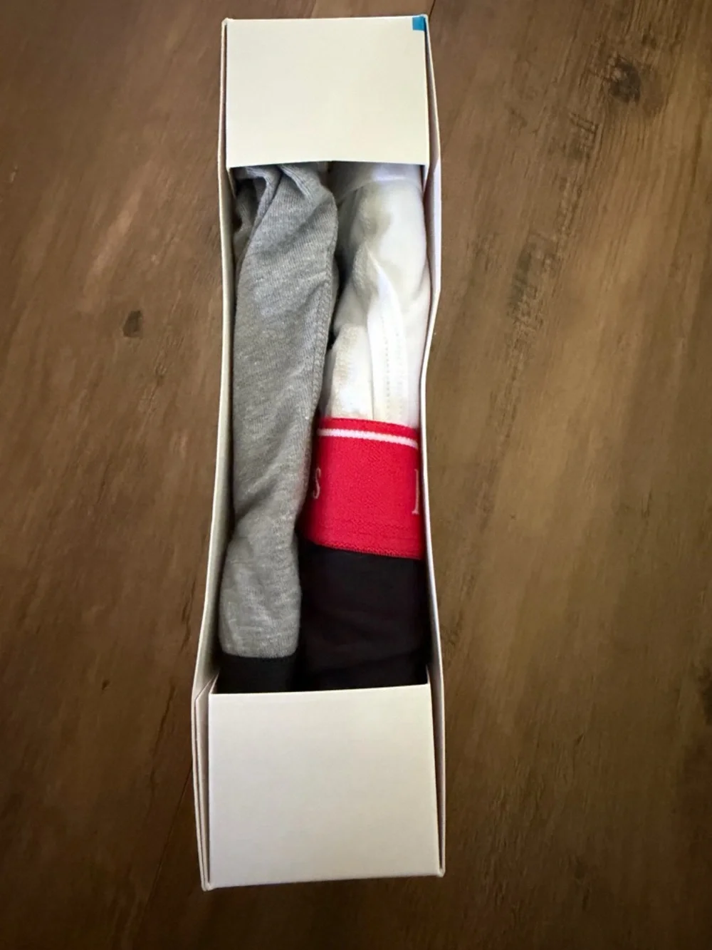 Hanes Men's Boxer Briefs - White, Black, & Gray (3-Pack)